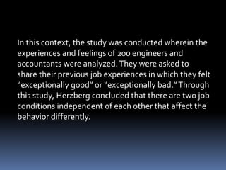 In this context, the study was conducted wherein the
experiences and feelings of 200 engineers and
accountants were analyz...