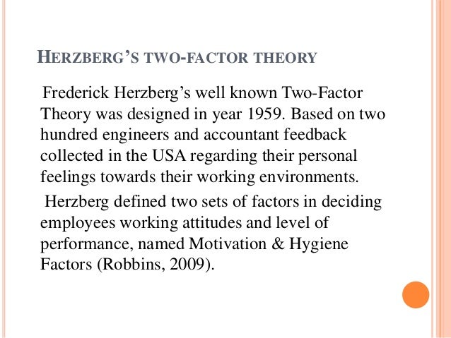 Herzbergs Two Factor Theory On Genting Malaysia