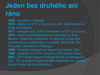 Herzog and De Meuron