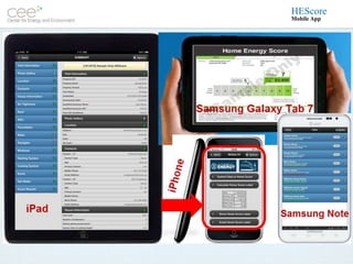 HEScore
Mobile App
 