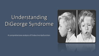 A comprehensive analysis of Endocrine dysfunction.
 