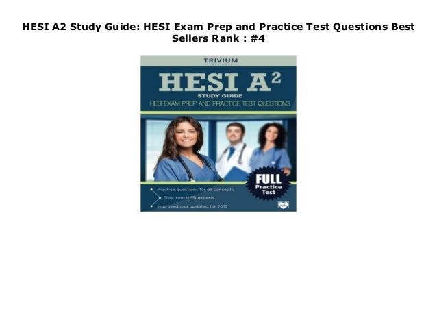 HESI A2 Study Guide: HESI Exam Prep and Practice Test Questions Best