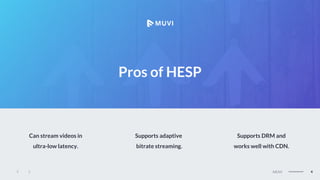 HESP vs HLS vs MPEG-DASH: Comparative Analysis of Video Streaming ...