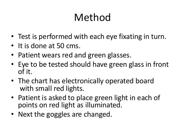 Hess Chart Ophthalmology