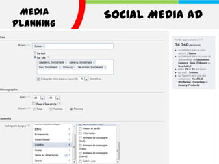 MEDIA     SOCIAL MEDIA AD
PLANNING
 