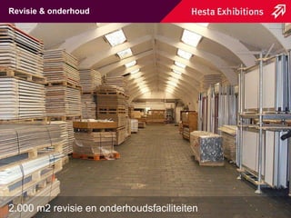 Revisie & onderhoud 2.000 m2 revisie en onderhoudsfaciliteiten 