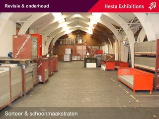 Revisie & onderhoud Sorteer & schoonmaakstraten 