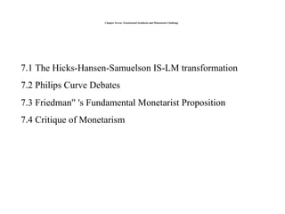 Samuelson Critique history of ecnomic thought by agricultural economics depsrtment | PPTX