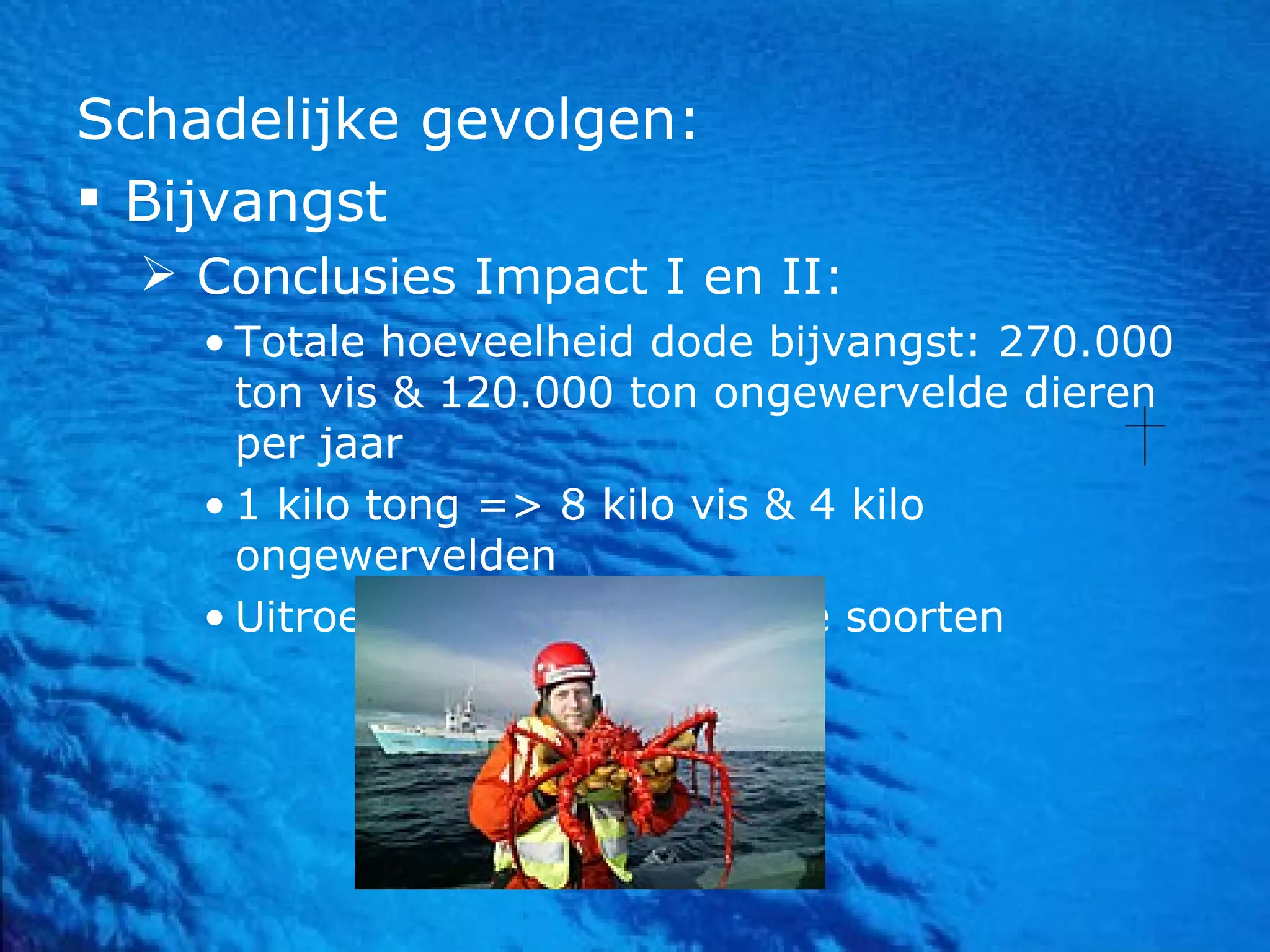 Het verdwijnen van de schatten van de oceaan | PPT