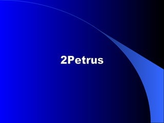 2Petrus 