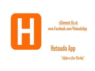 Hetauda App Introduction