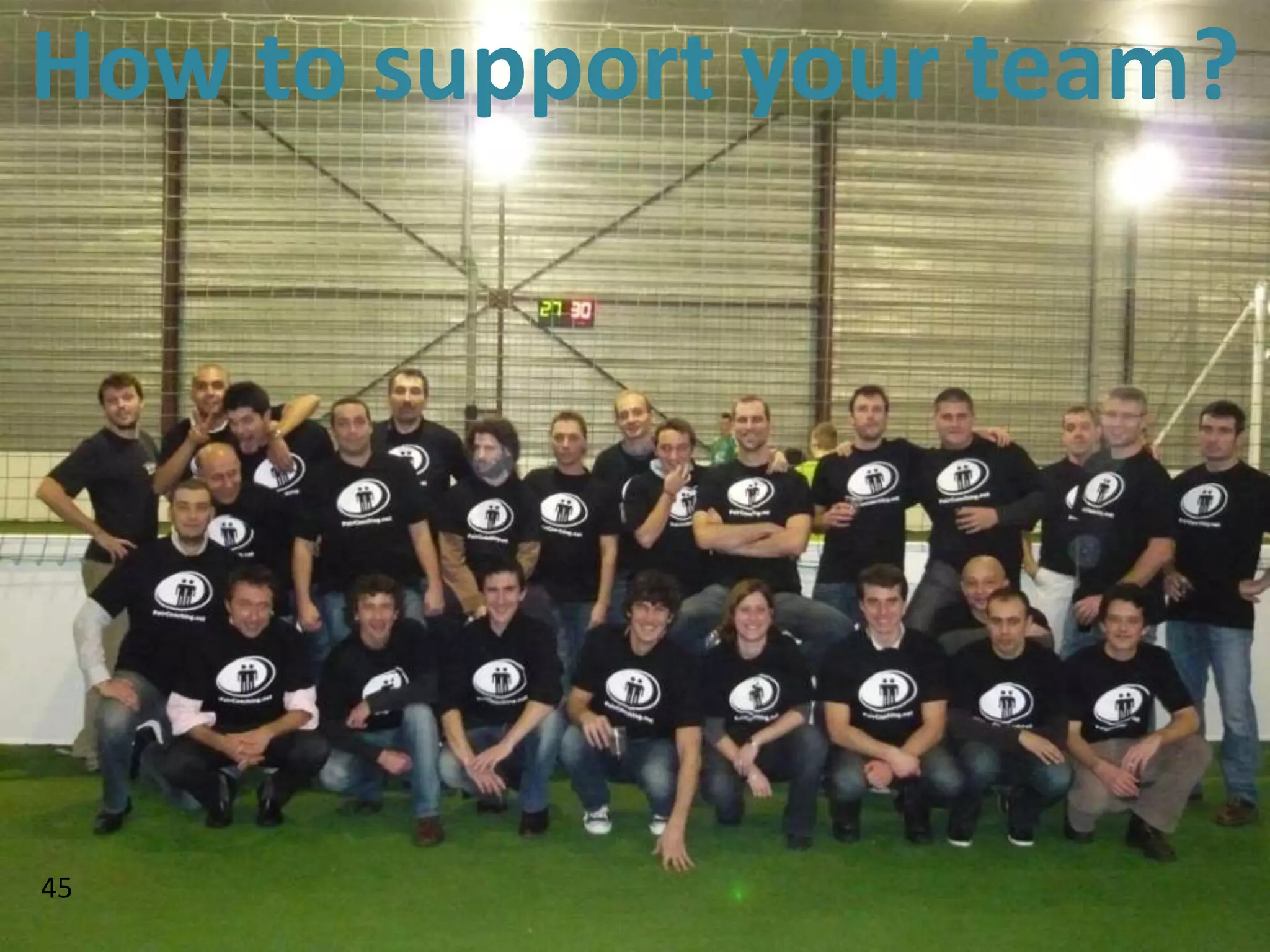 How to support your team?




45
 