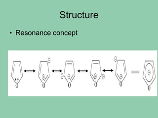Structure
• Resonance concept