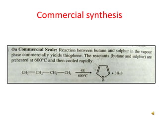 Commercial synthesis
 