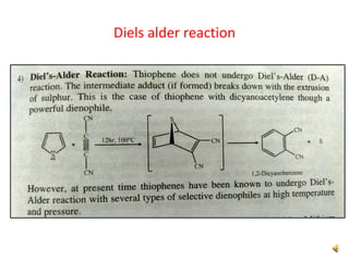 Diels alder reaction
 