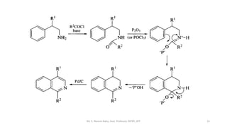 Heterocyclic chemistry - Fused ring systems | PPTX