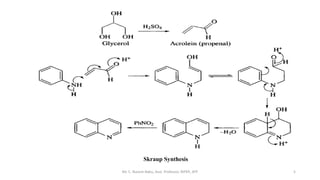 Heterocyclic chemistry - Fused ring systems | PPTX
