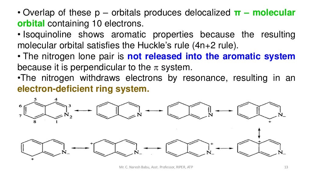 Heterocyclic chemistry Fused ring systems