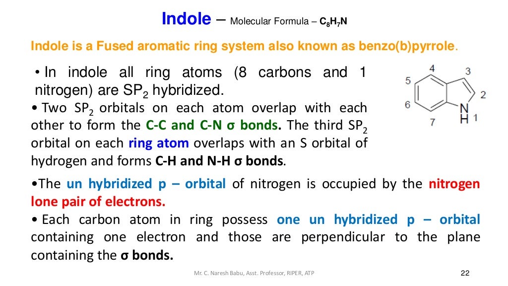 Heterocyclic chemistry Fused ring systems