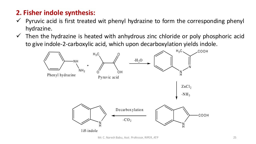 Heterocyclic chemistry Fused ring systems