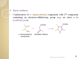 Heterocyclic compounds
 