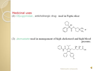 Heterocyclic compounds
 