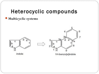 Heterocyclic compounds
Multicyclic systems
 