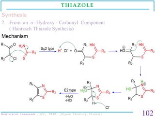 Heterocyclic compounds _ Organic Chemistry _ B. Pharm. Slide 102