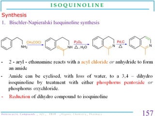 Heterocyclic compounds _ Organic Chemistry _ B. Pharm. Slide 157