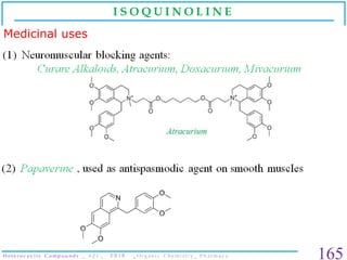 Heterocyclic compounds _ Organic Chemistry _ B. Pharm. Slide 165