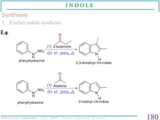 Heterocyclic compounds _ Organic Chemistry _ B. Pharm. Slide 180