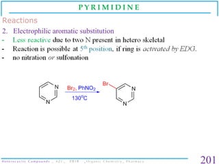 Heterocyclic compounds _ Organic Chemistry _ B. Pharm. Slide 201