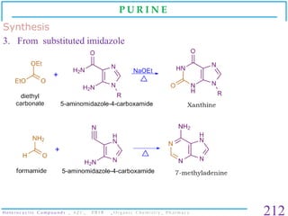 Heterocyclic compounds _ Organic Chemistry _ B. Pharm. Slide 212