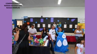 COMPARTILHANDO
NOSSOS ESTUDOS COM
NOSSAS FAMÍLIAS

 