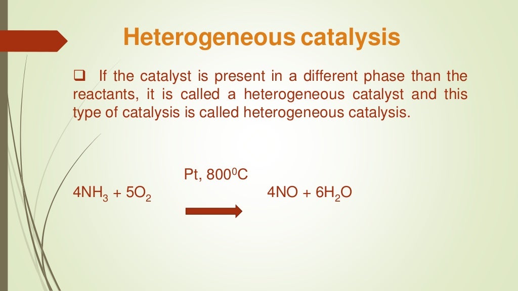 Heterogeneous catalysisFundamentals