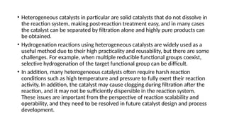 Heterogeneous Precious Metal Catalysts for Highly Efficient ...