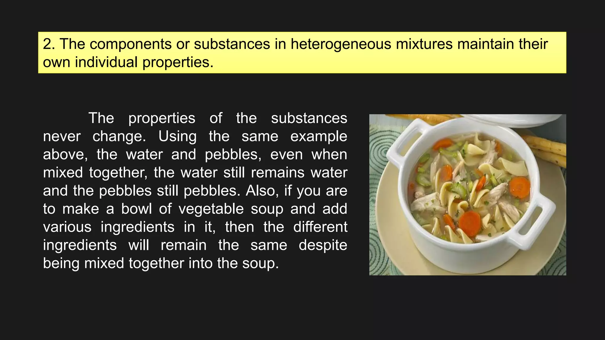 Heterogeneous mixtures | PPTX