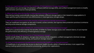 Presentation on Heterogeneous Storage Computer Fundamentals | PPTX