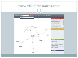 www.visualthesaurus.com
 