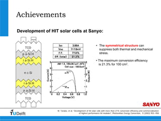 Heterojunction silicon based solar cells | PDF