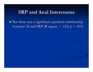 Heterosexual Anal Intercourse Slide 41