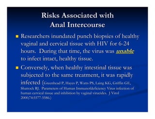 Heterosexual Anal Intercourse Slide 6