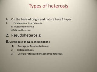 Heterosis | PPSX