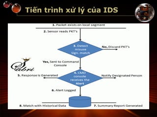 Tiến trình xử lý của IDS
 