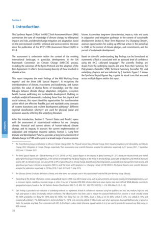 IPCC AR6 Synthesis Report – Global Climate Risks, Water Stress & Food ...