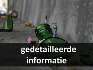 gedetailleerde
 informatie
 