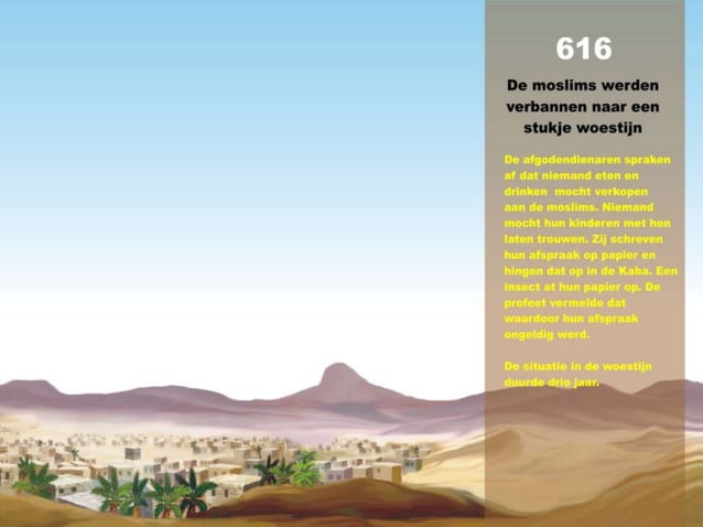 Het leven van de profeet mohammed