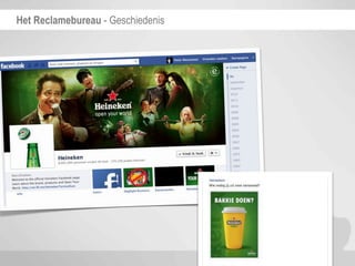 Het Reclamebureau - Geschiedenis
 