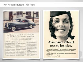 Het Reclamebureau - Het Team
 