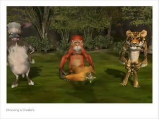 Choosing a Creature
 